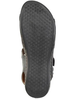 ELENA EDEN, bequeme Damen-Sandalen, Weite G, mit Klettverschluss