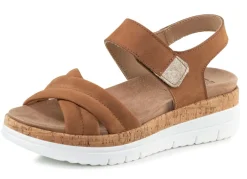 ELENA EDEN, bequeme Damen-Sandalen, Weite H, mit herausnehmbarem Fußbett