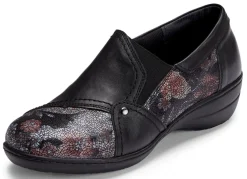 ELENA EDEN, bequeme Damen-Slipper, Weite H, mit herausnehmbarem Fußbett