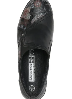 ELENA EDEN, bequeme Damen-Slipper, Weite H, mit herausnehmbarem Fußbett