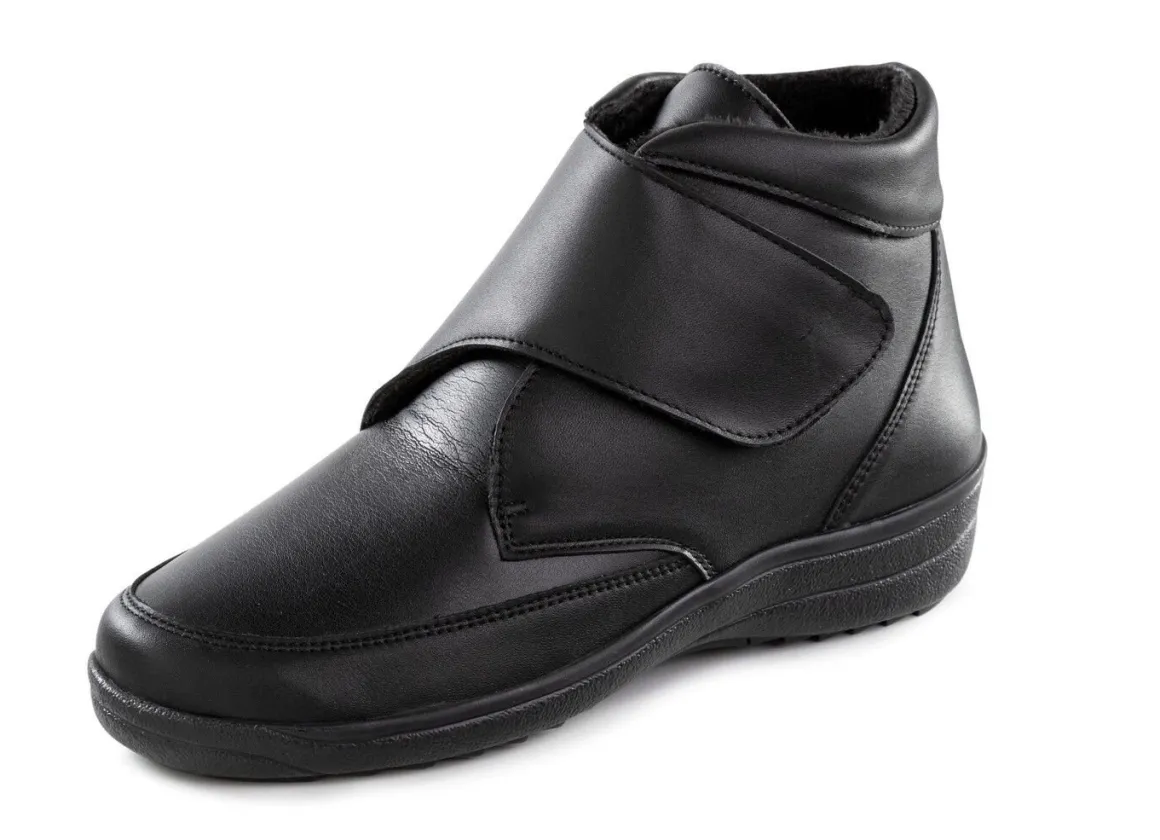 ELENA EDEN, bequeme Damen-Stiefeletten, Winterschuhe, Weite H, mit herausnehmbarem Fußbett