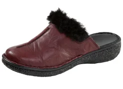 ELENA EDEN, klassische Damen-Clogs, Weite G, mit Plüsch