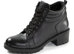 ELENA EDEN, klassische Damen-Stiefeletten, WInterschuhe, mit herausnehmbarem Fußbett