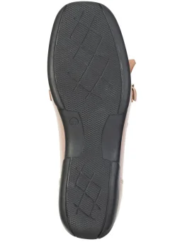 ELENA EDEN, klassische Damen-Slipper, Weite H, mit herausnehmbarem Lederfußbett