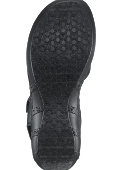 ELENA EDEN, modische Damen-Sandalen, Weite G, mit Klettverschluss