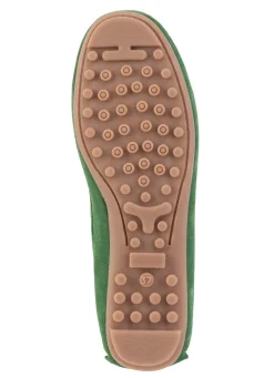 ELENA EDEN Mokassin-Slipper aus geschmeidigem Rind-Veloursleder