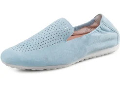 ELENA EDEN Slipper aus weichem Veloursleder mit luftiger Perforation