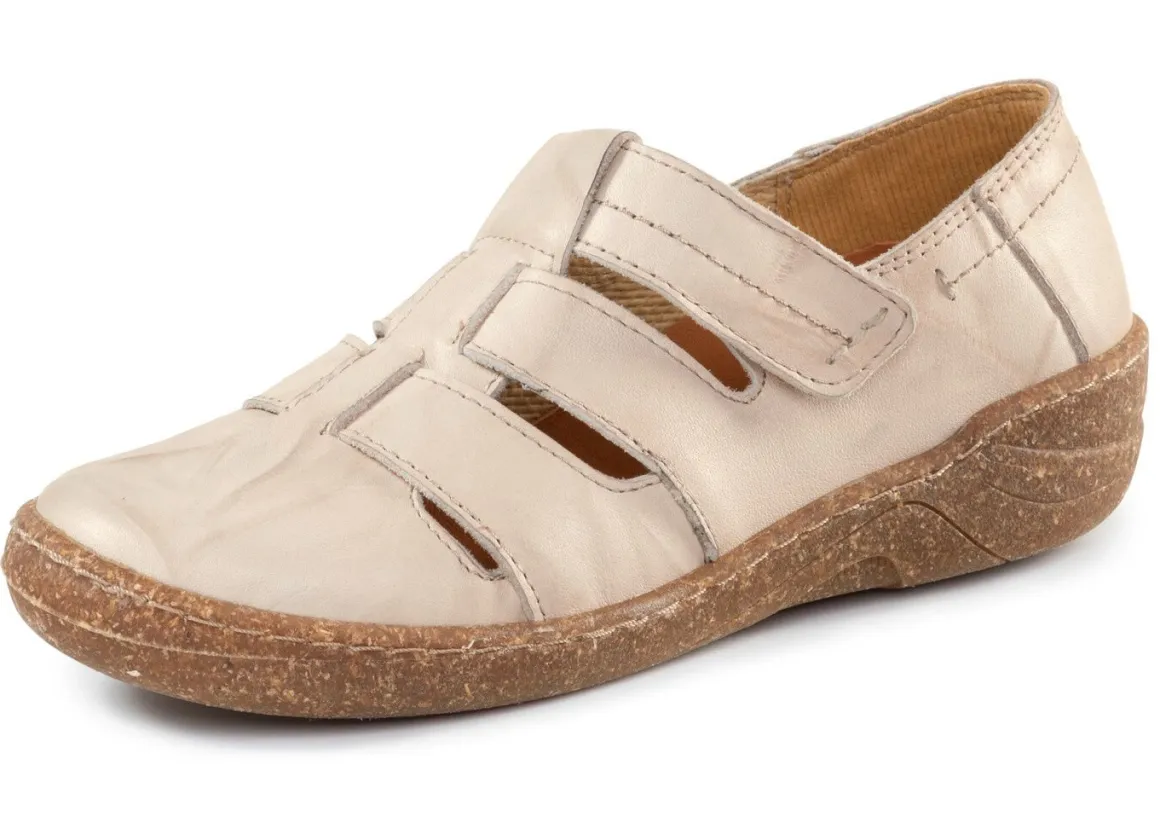 ELENA EDEN Slipper mit Knitter-Struktur