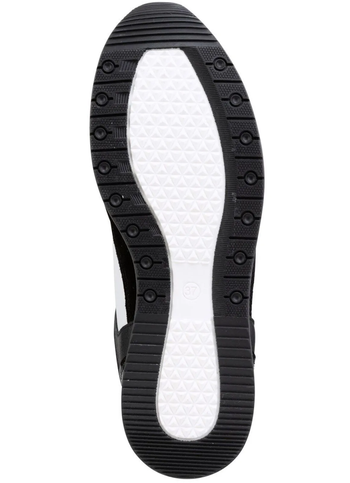 ELENA EDEN Sneaker aus Nappa-und Veloursleder
