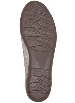 ELENA EDEN, sommerliche Damen-Ballerinas, Weite G, mit herausnehmbarem Fußbett