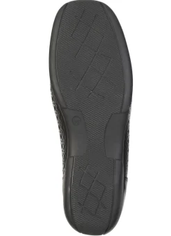 ELENA EDEN, sommerliche Damen-Slipper, Weite H, mit herausnehmbarem Fußbett