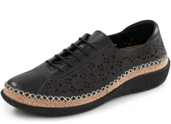 ELENA EDEN, sommerliche Damen-Schnürschuhe, Weite H, mit herausnehmbarem Fußbett