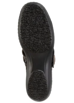 ELENA EDEN, sommerliche Damen-Spangenschuhe, Weite H, mit herausnehmbarem Fußbett