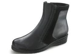 ELENA EDEN Stiefelette mit echtem Lammfellfutter