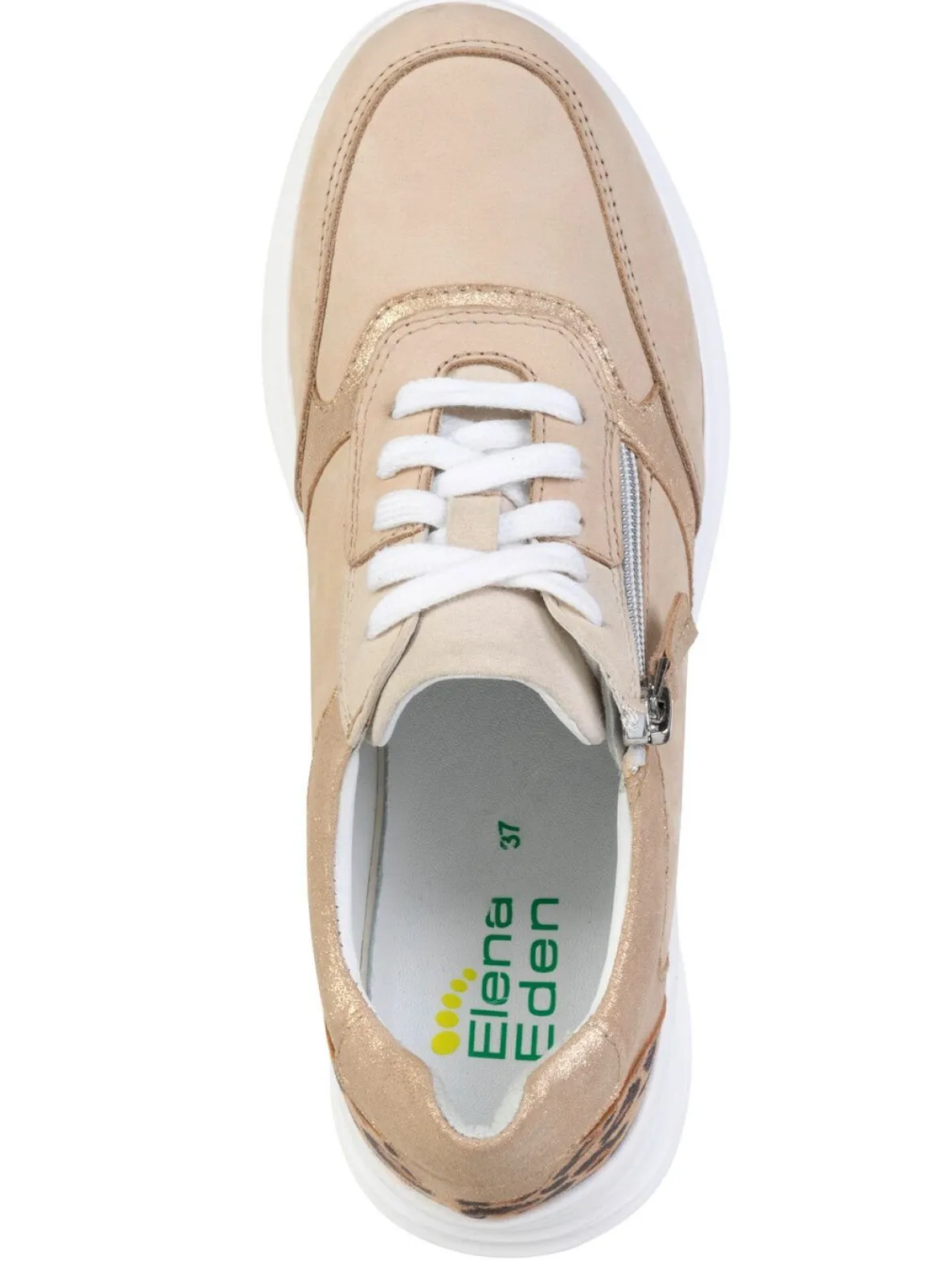 ELENA EDEN, trednige Damen-Sneaker, Weite H, mit herausnehmbarem Fußbett
