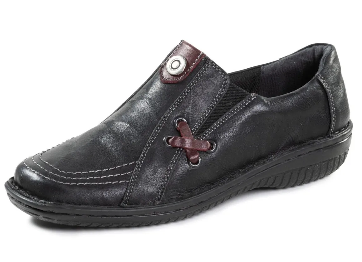 ELENA EDEN-Slipper aus Nappaleder
