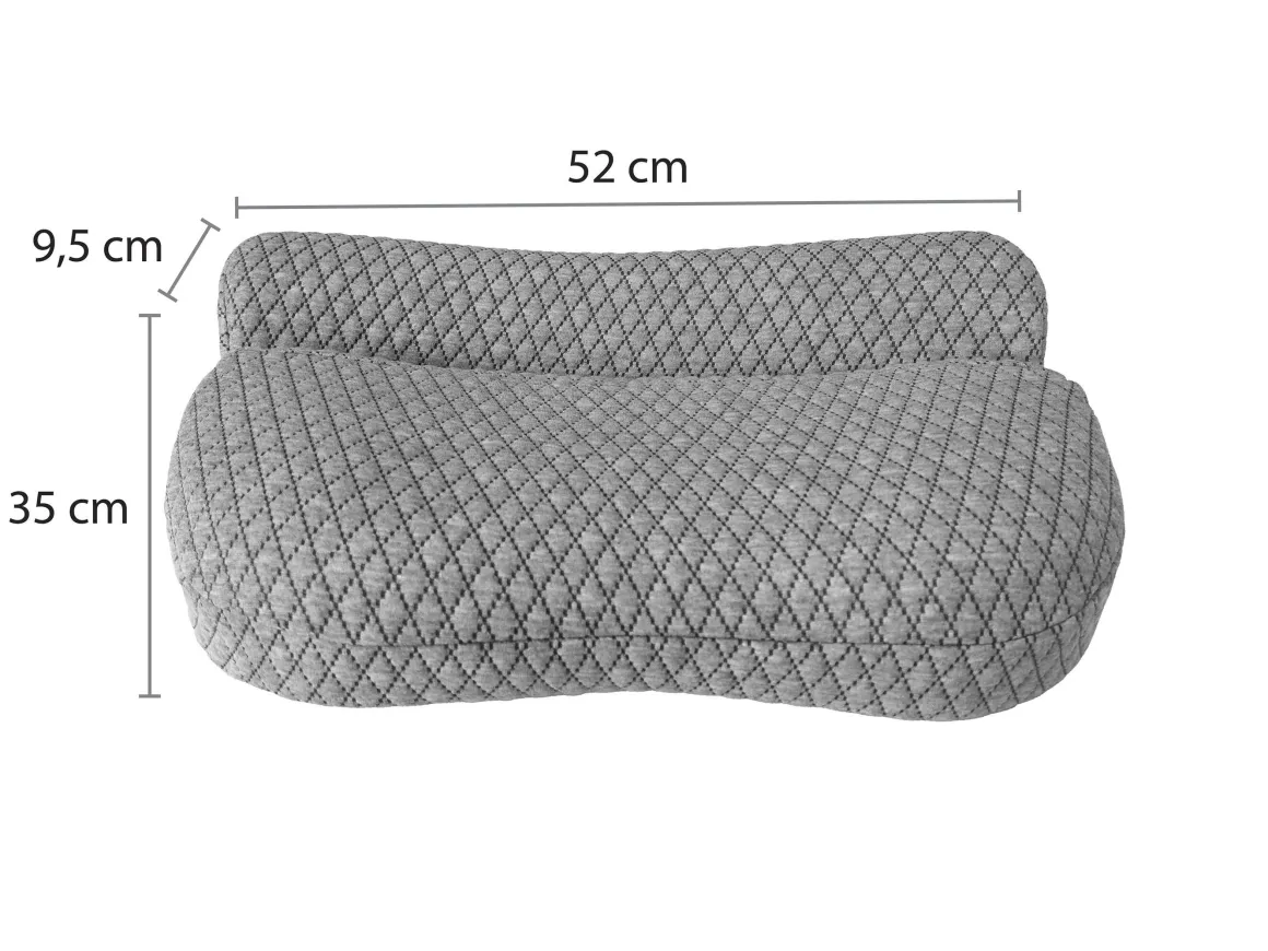 Ergonomisch geformtes Nackenstützkissen