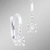 Exquisite Ohrringe mit 24 Brillanten