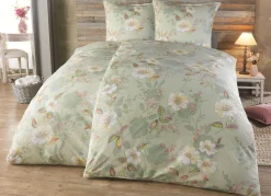 Feinbiber Bettwäsche-Garnitur von Castell