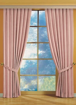 Fensterdekoration aus schwerer Thermo-Chenille-Qualität