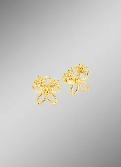 Filigrane Ohrstecker im Blumendesign