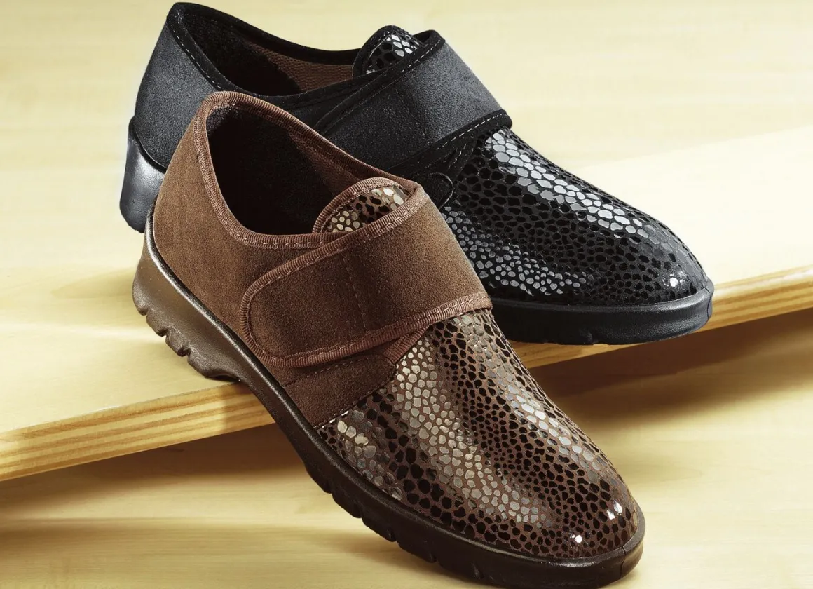 Florett Damen Klett-Halbschuh in extraweiter Passform