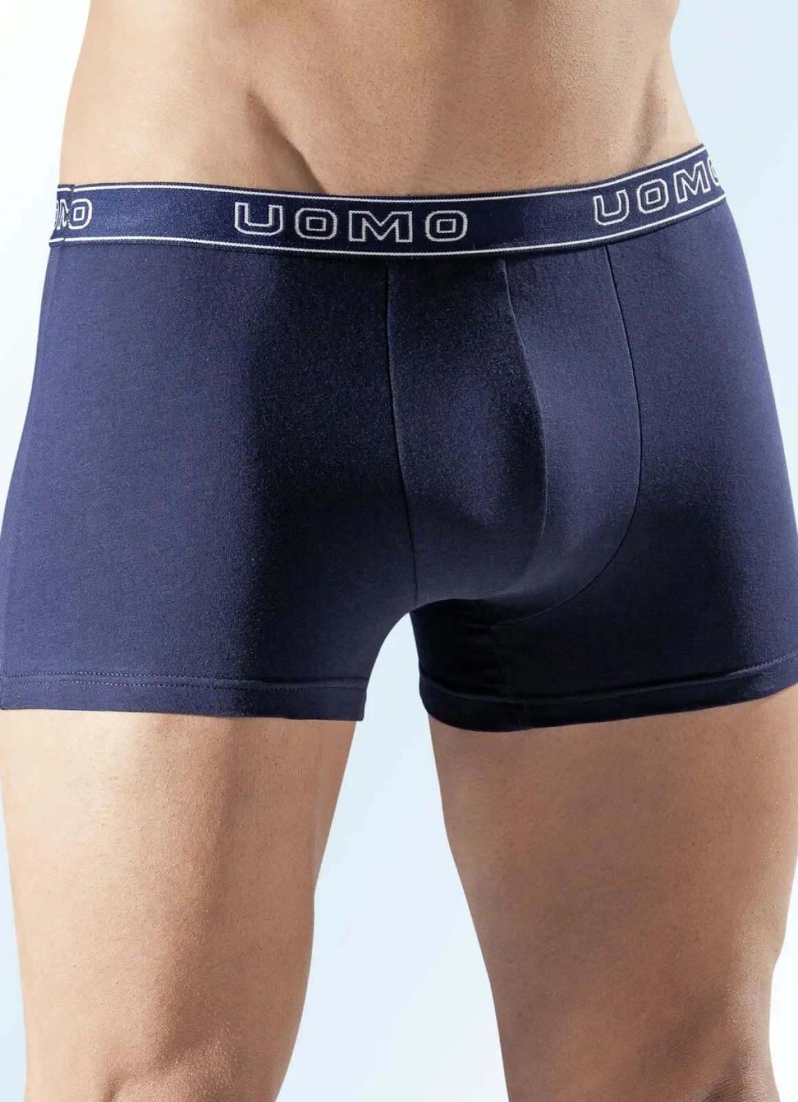 Fünferpack Pants, uni mit Elastikbund