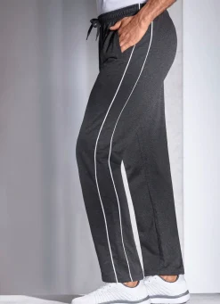 Freizeithose mit seitlichen Paspeln