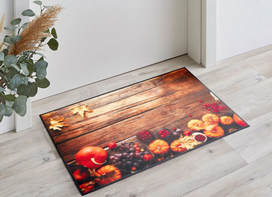 Fußmatte mit Herbst-Motiv