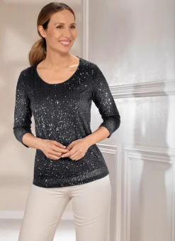 Funkelnde Shirt-Tunika