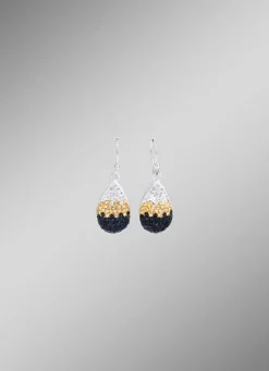 Funkelnde Ohrhaken mit Swarovski-Elements
