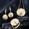 Funkelnde Raffinesse: Ohrringe mit 6 Roh-Diamanten