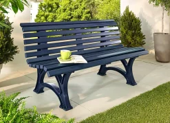 Gartenbank aus hochwertigem Kunststoff