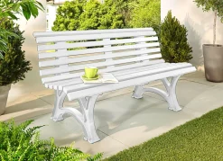 Gartenbank aus hochwertigem Kunststoff
