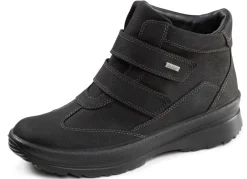 Gefütterte Damen-Boots, Winterschuhe, Weite H, mit Plüsch