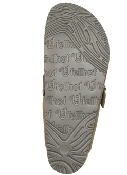 Gefütterte Herren-Clogs, mit Lammfell