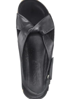 Gemini, bequeme Damen-Sandalen, Weite G, mit Gummizug
