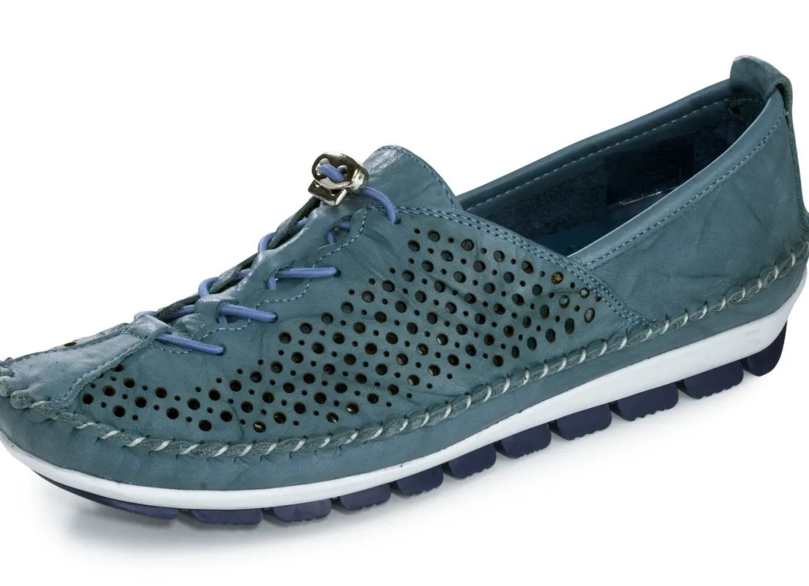 Gemini, bequeme Damen-Slipper, Weite G, mit herausnehmbarem Fußbett