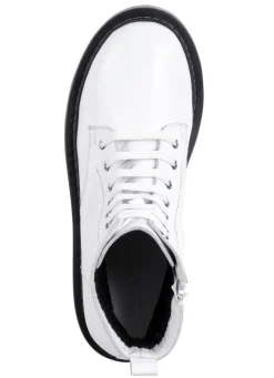 Gemini Schnür-Stiefelette aus weichem Rind-Nappaleder