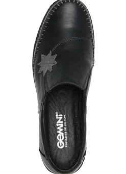 Gemini Slipper mit Leder-Applikation