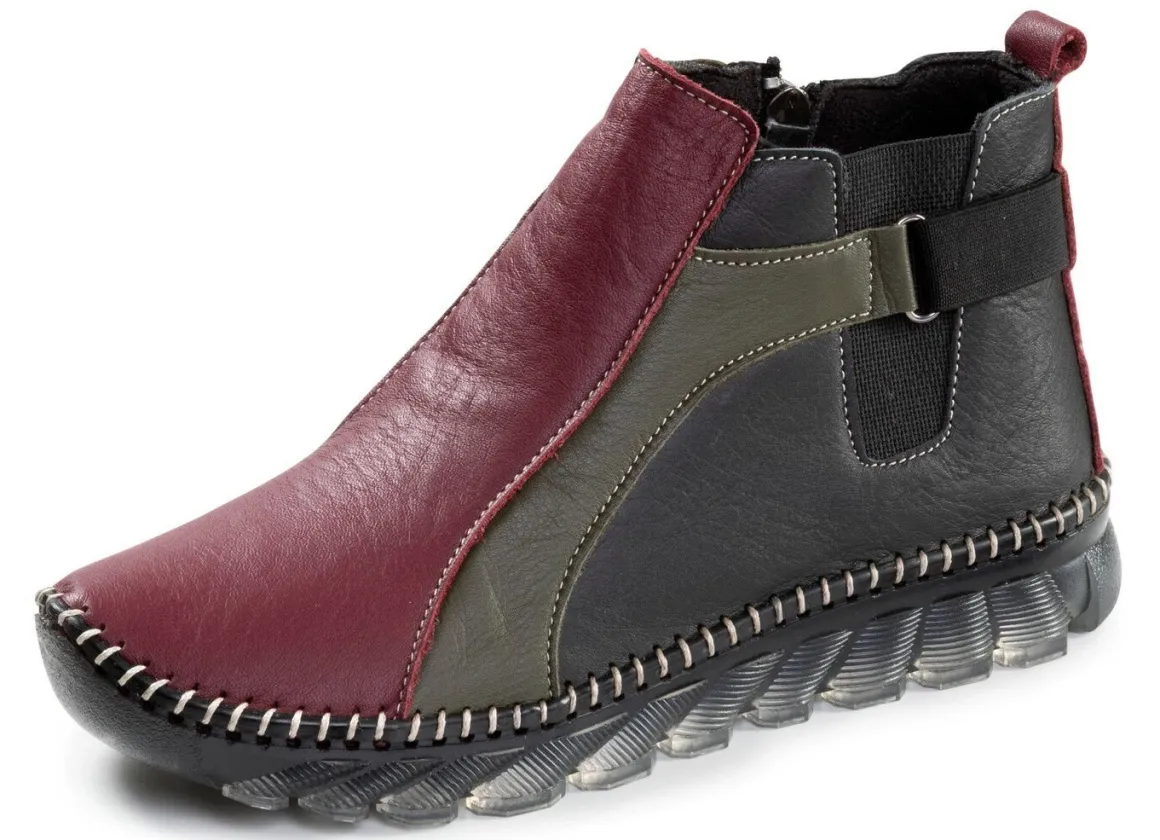 Gemini, trendige Damen-Boots, Weite G, mit herausnehmbarem Fußbett