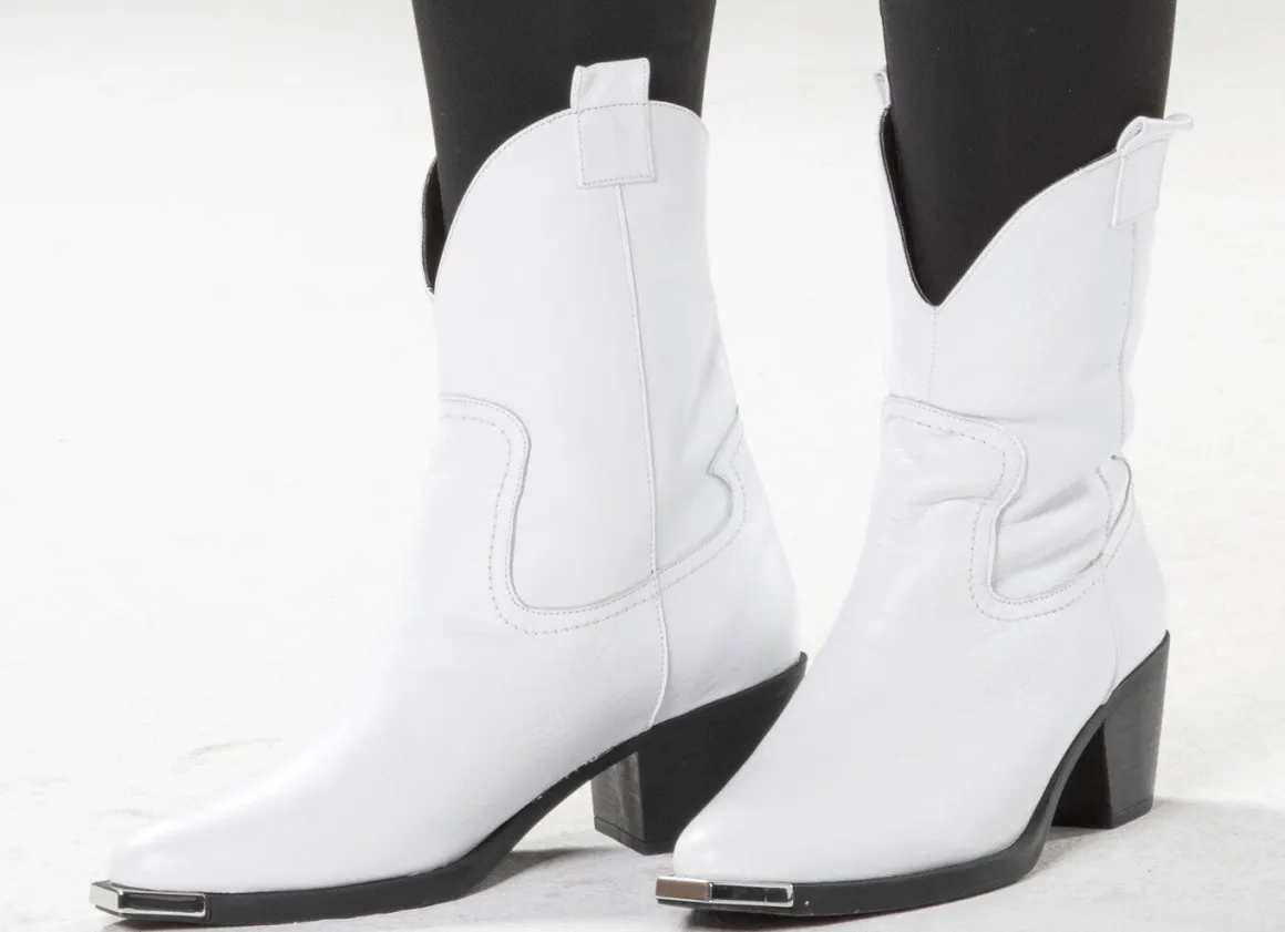 Gemini Western-Stiefel aus Rind-Nappaleder