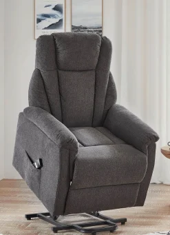 Gemütlicher TV-Sessel mit Motor und Aufstehhilfe