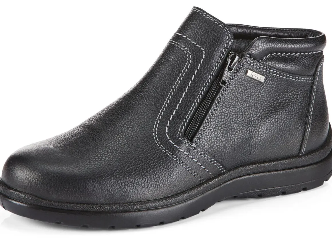 GINO GALANTE, atmungsaktive Herren-Boots, Winterschuhe, mit Reißverschluss