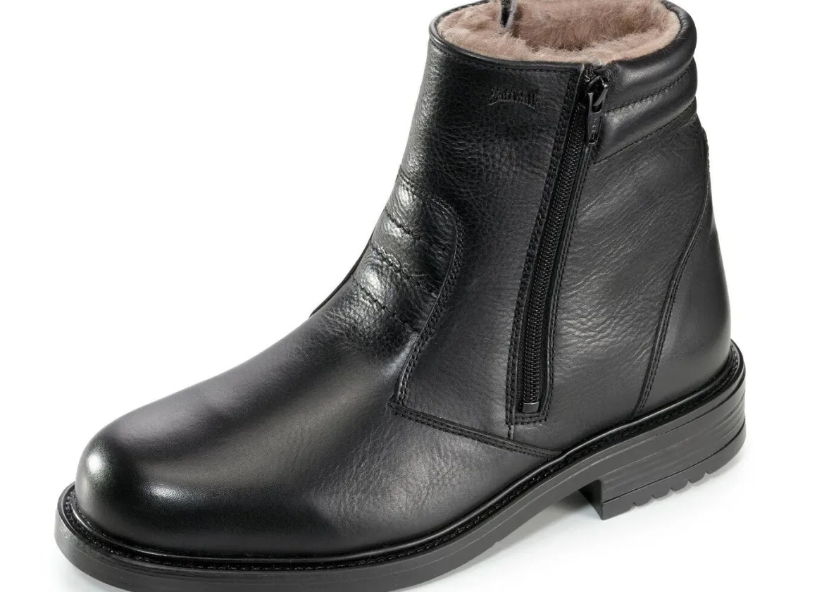 GINO GALANTE, gefütterte Herren-Stiefel, Winterschuhe, mit Lammfell