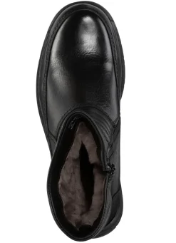 GINO GALANTE, gefütterte Herren-Stiefel, Winterschuhe, mit Lammfell