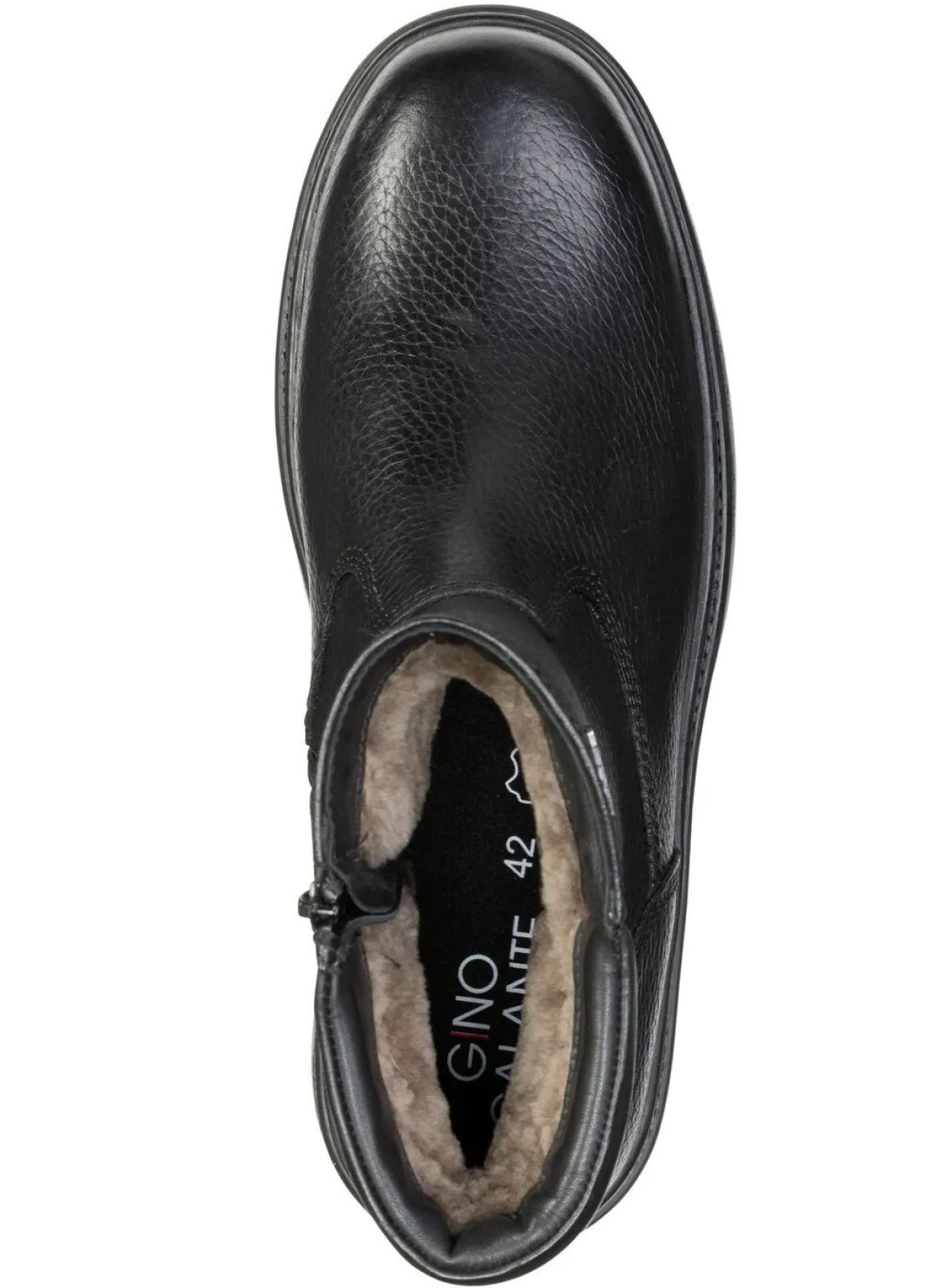 GINO GALANTE, gefütterte Herren-Stiefel, Winterschuhe, mit Lammfell