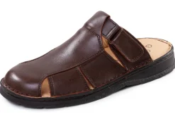GINO GALANTE, klassische Herren-Clogs, aus Leder