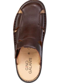 GINO GALANTE, klassische Herren-Clogs, aus Leder