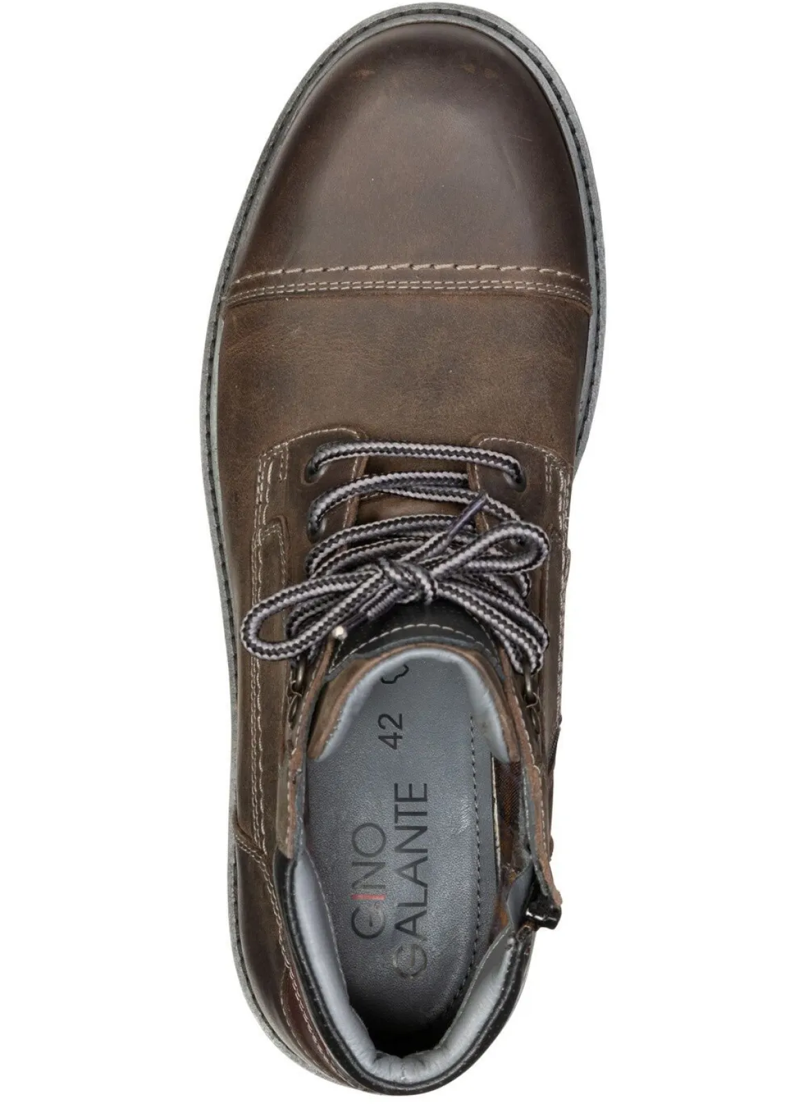 GINO GALANTE, klassische Herren-Stiefeletten, mit Reißverschluss